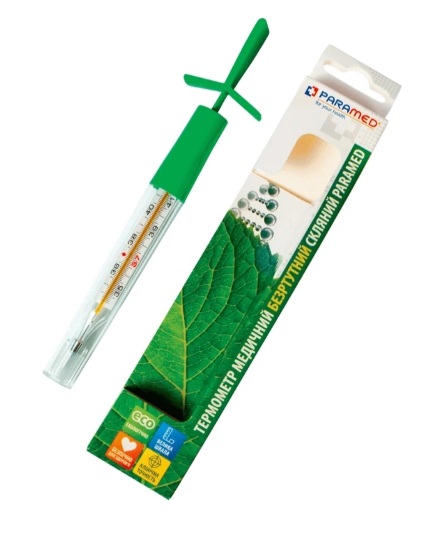 Термометр Paramed без ртуті в футлярі